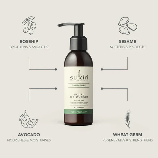 Sukin Signature Facial Moisturiser 125ml
