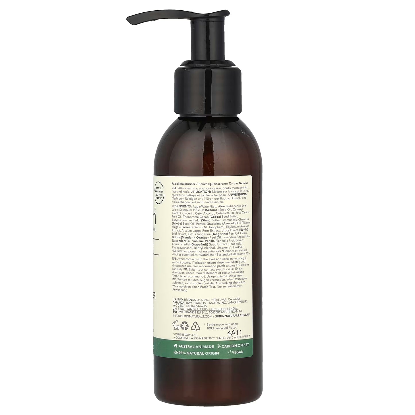 Sukin Signature Facial Moisturiser 125ml