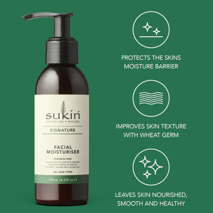 Sukin Signature Facial Moisturiser 125ml