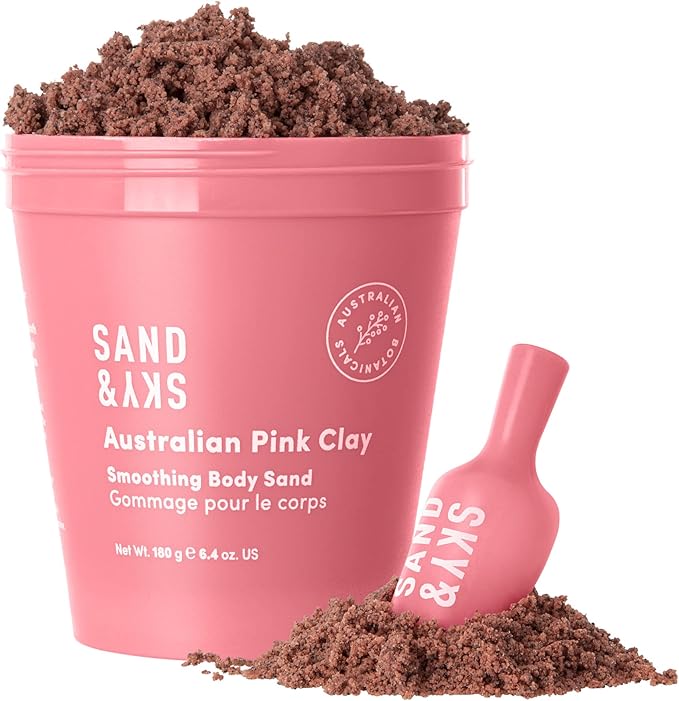 Sand & Sky Australian Pink Clay Body Scrub 180g
