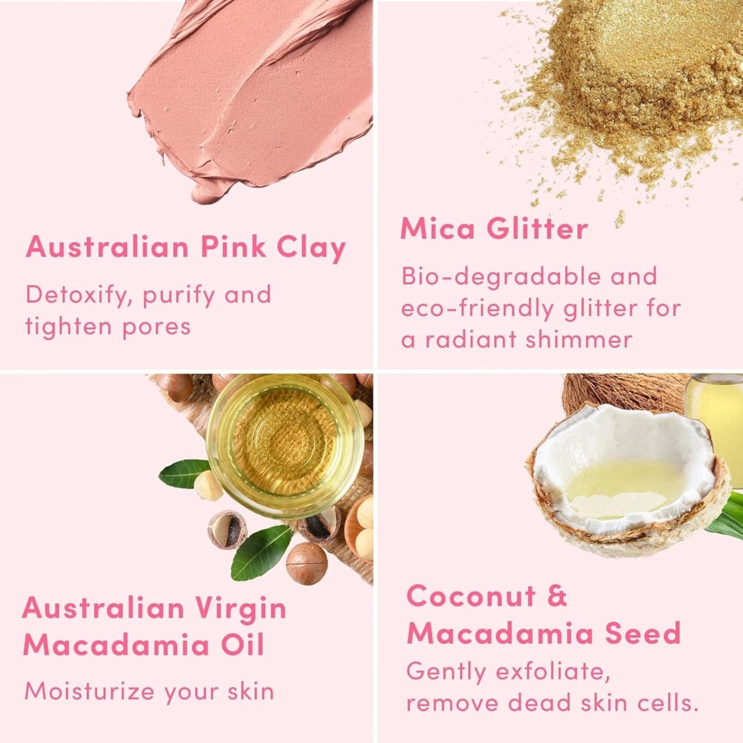 Sand & Sky Australian Pink Clay Body Scrub 180g